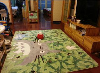 My Neighbor Totoro Carpet Footcloth Japan Big 51 " X 71 " Cos Gift