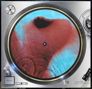 Pink Floyd Meddle Album Cover Slipmat Turntable 12 " Record Player,  Dj Audiophile