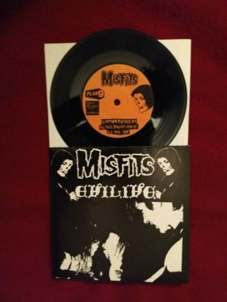The Misfits Evilive 7” Vinyl Danzig,  Samhain.