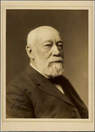John W.  Hyatt - Autographed Signed Photograph 01/23/1914