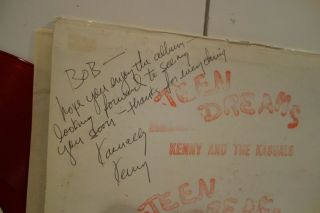 EX - /NM Kenny & The Kasuals ORIG Teen Dreams Red Vinyl 90/200 GRAIL Garage Psych 5