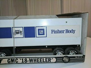 Nylint Fisher Body Gm 18 Wheeler Semi Truck Rare 3