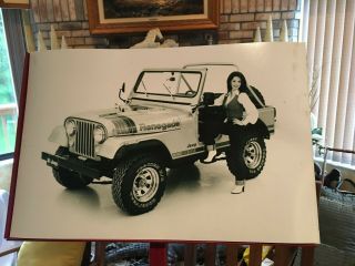 1984 Jeep Renegade 25th Anniversary Cj Press Kit 12x18 Inch Photo Poster Wow