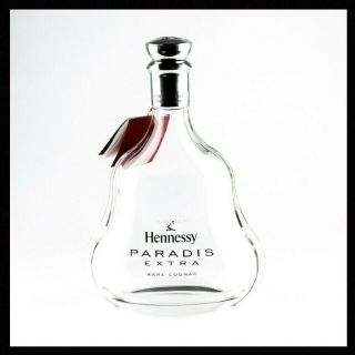 Hennessy Paradis Extra Baccarat Crystal Cognac Collector Bottle / Decanter