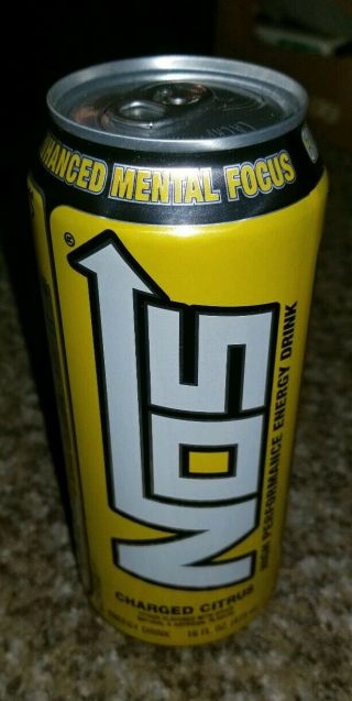 Rare Nos Energy Drink Charged Citrus Discontinued Yellow Gummy Worm