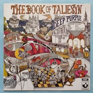 Deep Purple The Book Of Taliesyn 1989 Uk 7 - Track Stereo Lp Repress,  G/fold