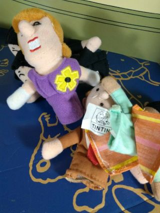Tintin Herge/Moulinsart Theatre/Finger Puppets Rare Toy Only 1 on US eBay 8