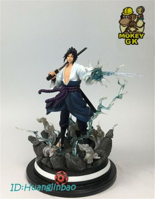 Uchiha Sasuke Resin Figure Statue Painted Model Naruto Figurine Hot