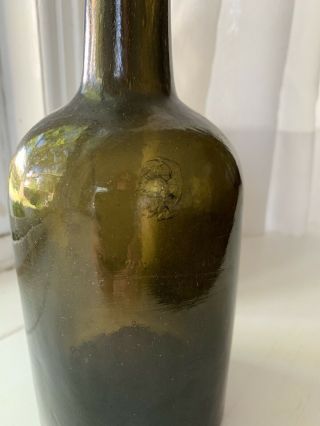 antique clark and white Saratoga mineral water bottle 3