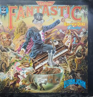 Elton John ‎– Captain Fantastic And The Brown Dirt Cowboy Vinyl Lp