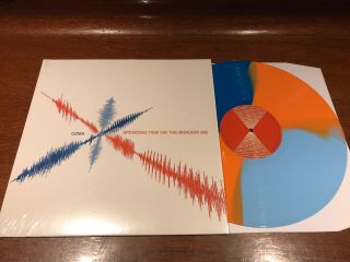 Ozma ‎– Spending Time On The Borderline - Limited /100 Orange/blue Vinyl Record