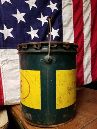 Valvoline Oil Company 35lb Grease Bucket 2