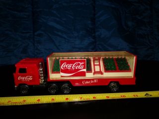 Buddy L Coca Cola Truck Semi Delivery Bottles & Dolly It’s The Real Thing Japan