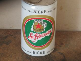 La Beninoise Biere Real Beauty French Ring Tab