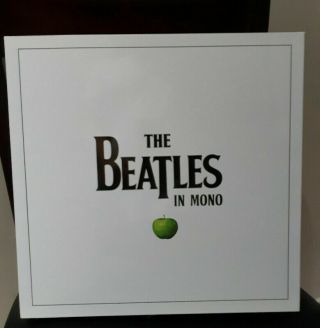 The Beatles In Mono Vinyl Box Set - Box Open But Lps And Unplayed