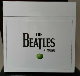 The Beatles in Mono Vinyl Box Set - box open but LPs and unplayed 2