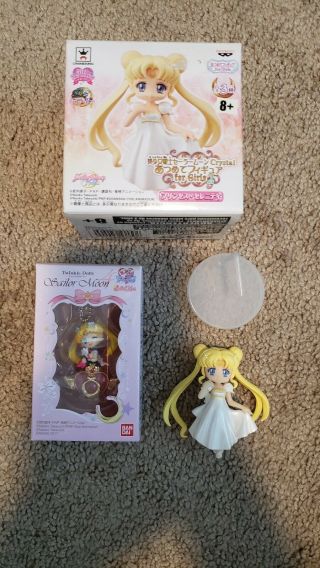 Sailor Moon Charm From Japan And Figure