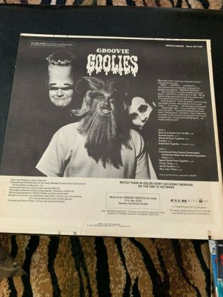 The Groovie Goolies LP 1970 - from TV Series 2