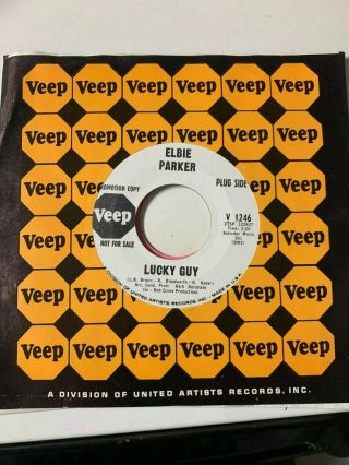 Northern Soul Mod R&b 45 Elbie Parker Please Keep Away From Me Veep Listen