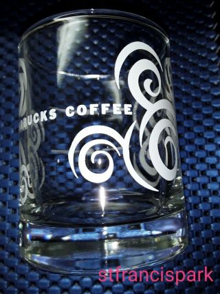 Starbucks Espresso Shot Glass Swirl Design