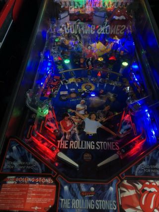 Rolling Stones 2011 Pinball Machine By Stern 2