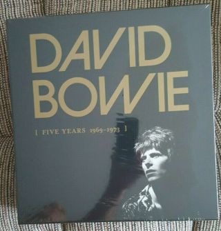 David Bowie Five Years 1969 - 1973 Vinyl Box Out Of Print