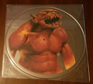 Metallica Jump In The Fire Uncut " 12 Inch Picture Disc Single Record
