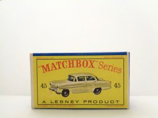 Orig.  Box For 1958 Moko Lesney Matchbox No.  45 
