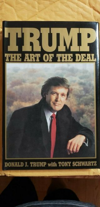 President Donald J.  Trump Art Of The Deal Signed Official 2016 Election Edition
