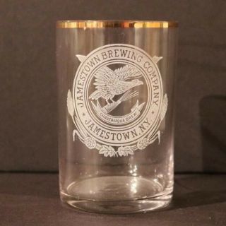 Jamestown Brewing Etched Glass - Jamestown Ny
