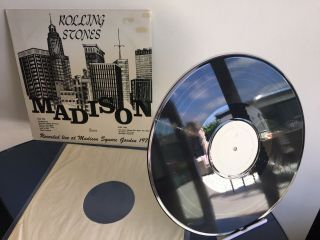 The Rolling Stones - Madison 1972 Mega - Rare Not Tmoq Never Played Vinyl Lp
