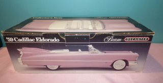 1959 Pink Cadillac Eldorado Convertible Empty Ceramic Jim Beam Decanter 2
