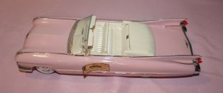 1959 Pink Cadillac Eldorado Convertible Empty Ceramic Jim Beam Decanter 4