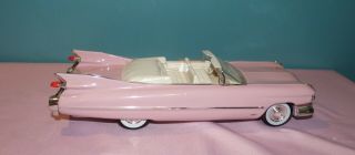 1959 Pink Cadillac Eldorado Convertible Empty Ceramic Jim Beam Decanter 7