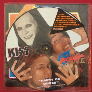 Kiss God Gave Rock & Roll To You Ii Uk Picture Disc Lp (1991) 12 " 45 Rpm