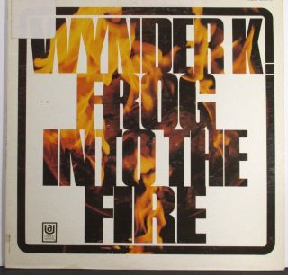 Wynder K.  Frog United Artists 6740 Into The Fire Jazz/funk/blues