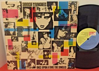 Siouxsie And The Banshees Once Upon A Time / The Singles 1981 Pvc Punk Shrink