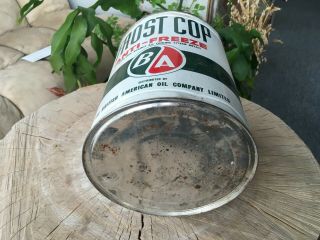 VINTAGE B/A BRITISH AMERICAN OIL FROST COP ANTI FREEZE TIN/CAN CANADA 4