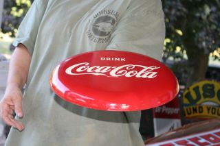Vintage 1950 ' s Drink Coca Cola Soda Pop Gas Station 12 