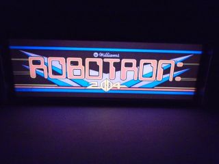 Robotron Marquee Game/Rec Room LED Display light box 4