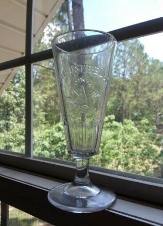 Pre Pro Anheuser Busch Stem Beer Glass With Logo /