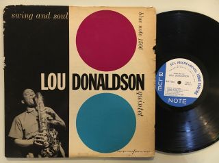 Lou Donaldson Swing And Soul Blue Note 1566 47 W 63rd Deep Groove Rvg Ear Jazz