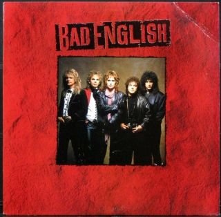 Bad English 1989 Never Played Nm 1st Press Promo Lp