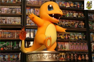 Pokemon JC&ZERO Studio charmander Pokemon resin statue life Size 1:1 2