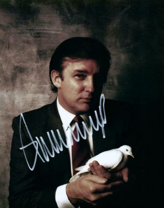 Donald Trump Signed 8x10 Photo Picture Autographed