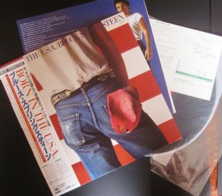 Bruce Springsteen - Born In The U.  S.  A.  Lp (promo) - Japan 1984