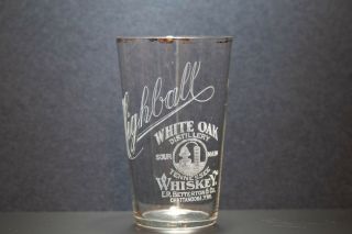 Pre Pro Prohibition Highball " Not Shot " Glass White Oak Distillery Tennessee