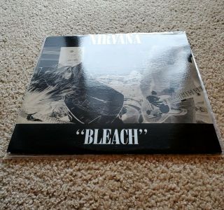 Nirvana Bleach 1989 US With Poster 6