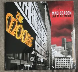 Mad Season Live At The Moore 2 Lp Pearl Jam Alice In Chains Vinyl Nirvana
