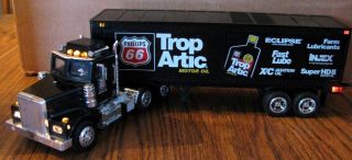 1998 Phillips 66 Trop - Artic Motor Oil Semi Truck Bank 1/32 Toy LIGHTS & SOUND 2
